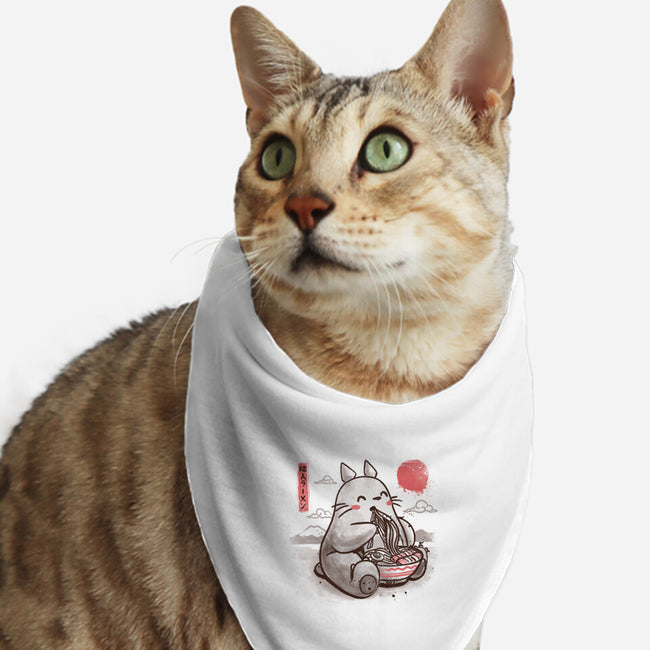 Ramen Neighbor-cat bandana pet collar-eduely