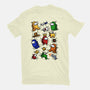 Among Haring-womens fitted tee-ducfrench