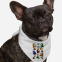 Among Haring-dog bandana pet collar-ducfrench