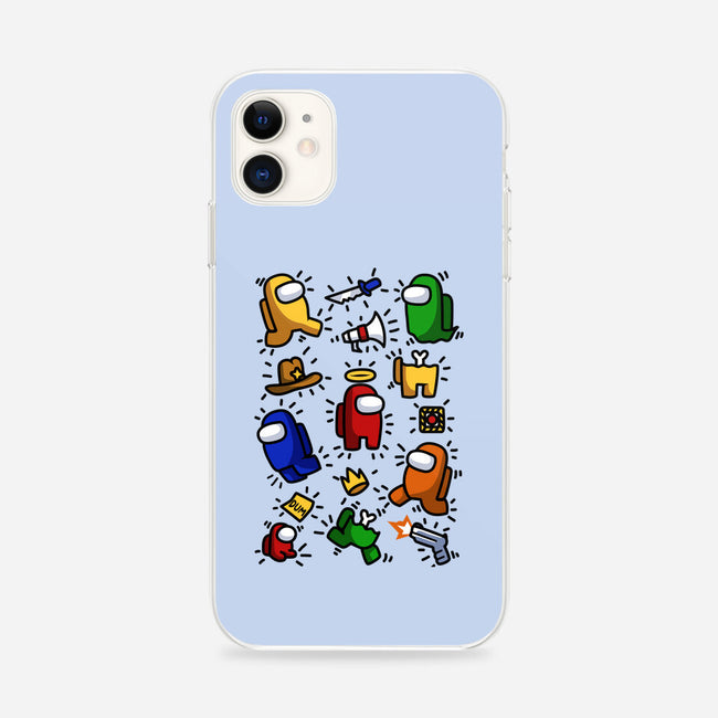 Among Haring-iphone snap phone case-ducfrench