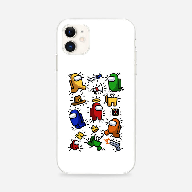 Among Haring-iphone snap phone case-ducfrench