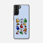 Among Haring-samsung snap phone case-ducfrench