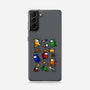 Among Haring-samsung snap phone case-ducfrench