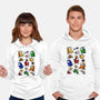 Among Haring-unisex pullover sweatshirt-ducfrench