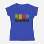 Reservoir Impostors-womens v-neck tee-ducfrench