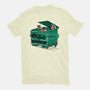 Meals On Wheels-womens basic tee-rocketman_art