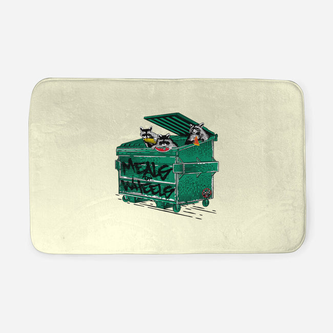 Meals On Wheels-none memory foam bath mat-rocketman_art