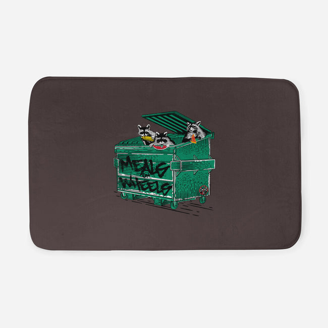 Meals On Wheels-none memory foam bath mat-rocketman_art