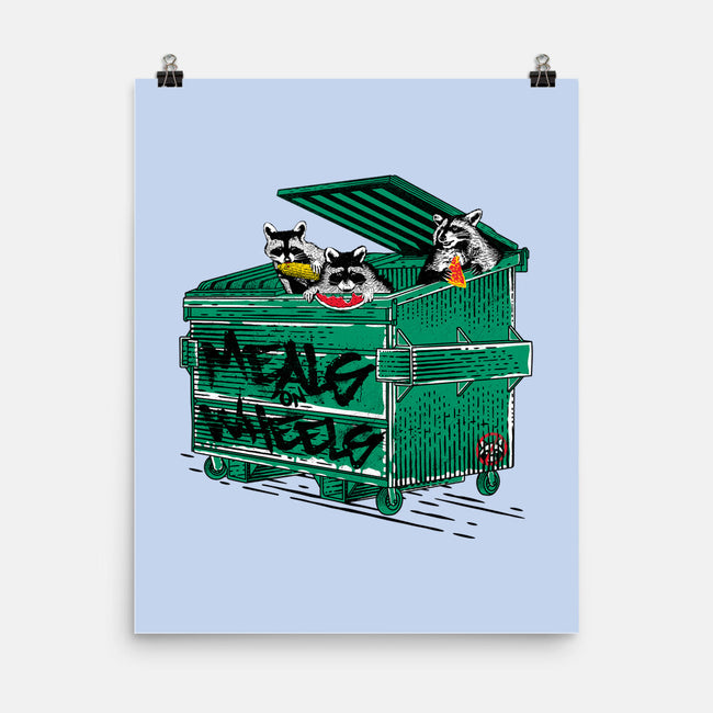 Meals On Wheels-none matte poster-rocketman_art
