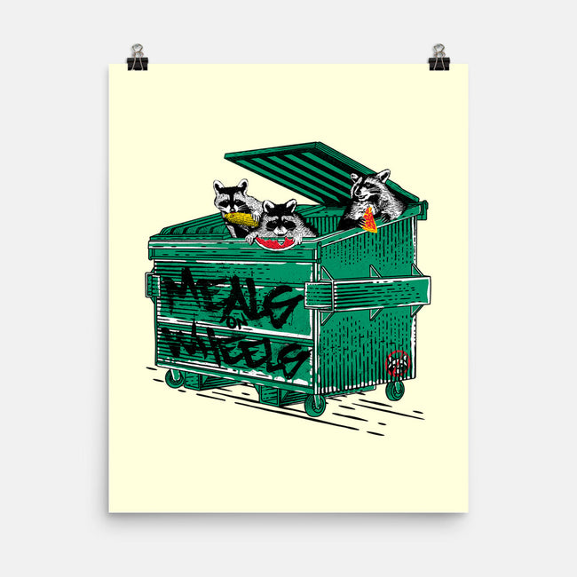 Meals On Wheels-none matte poster-rocketman_art