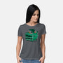 Meals On Wheels-womens basic tee-rocketman_art