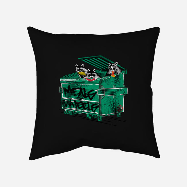 Meals On Wheels-none removable cover w insert throw pillow-rocketman_art