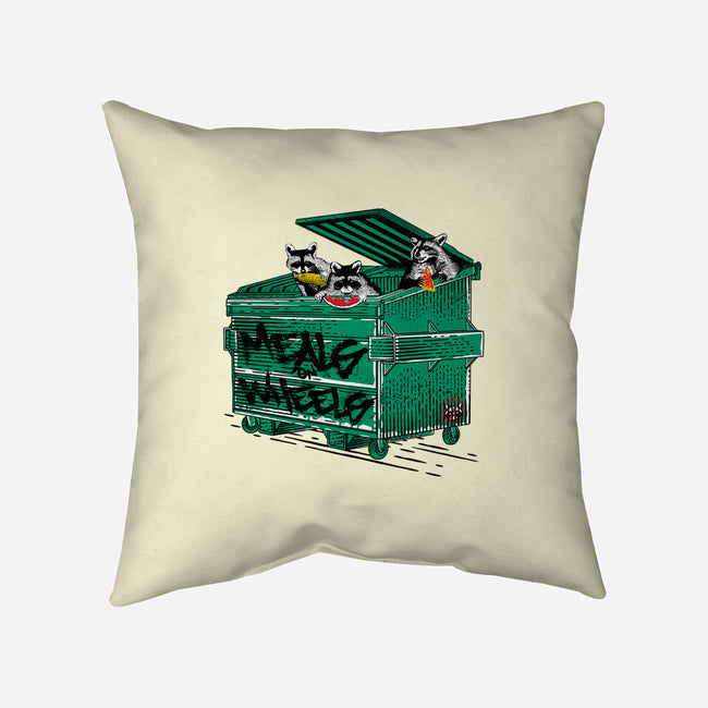 Meals On Wheels-none removable cover w insert throw pillow-rocketman_art