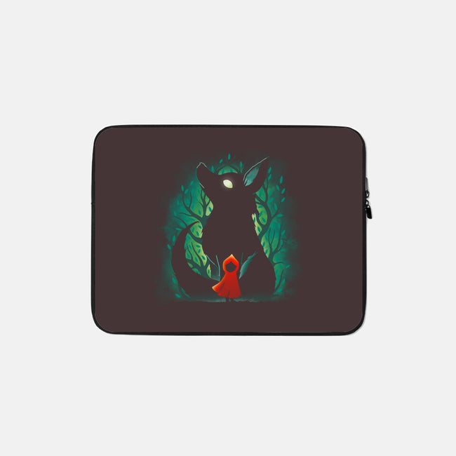 Riding Hood-none zippered laptop sleeve-Vallina84