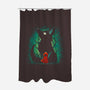 Riding Hood-none polyester shower curtain-Vallina84
