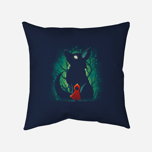 Riding Hood-none removable cover throw pillow-Vallina84