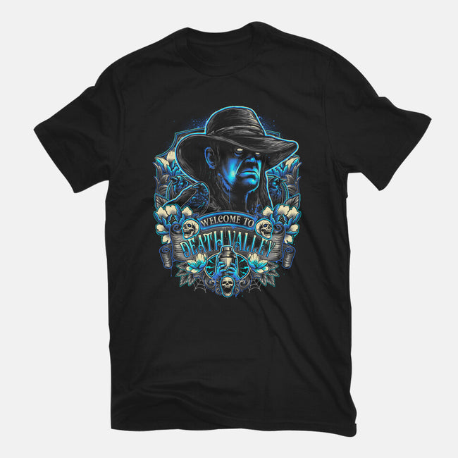 Welcome To The Land Of The Dead-mens basic tee-glitchygorilla