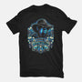 Welcome To The Land Of The Dead-mens basic tee-glitchygorilla