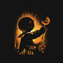 Ghost Of Halloween-none removable cover w insert throw pillow-alemaglia