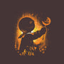 Ghost Of Halloween-womens off shoulder sweatshirt-alemaglia