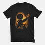 Ghost Of Halloween-womens fitted tee-alemaglia