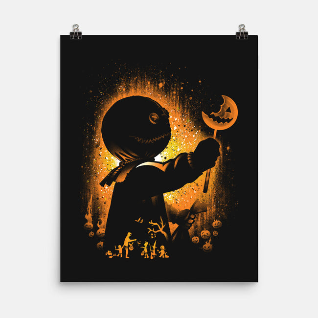 Ghost Of Halloween-none matte poster-alemaglia