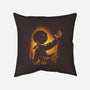 Ghost Of Halloween-none removable cover w insert throw pillow-alemaglia