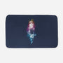 Lost In Multi-Colored Space-none memory foam bath mat-kharmazero