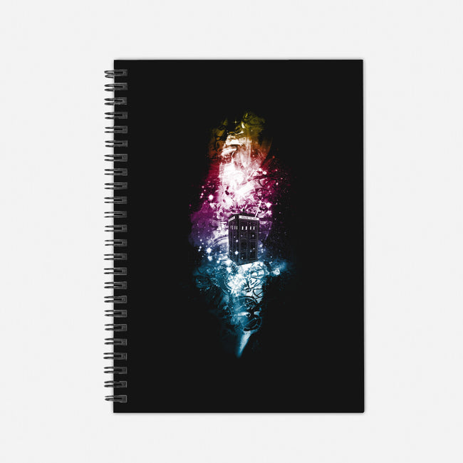 Lost In Multi-Colored Space-none dot grid notebook-kharmazero