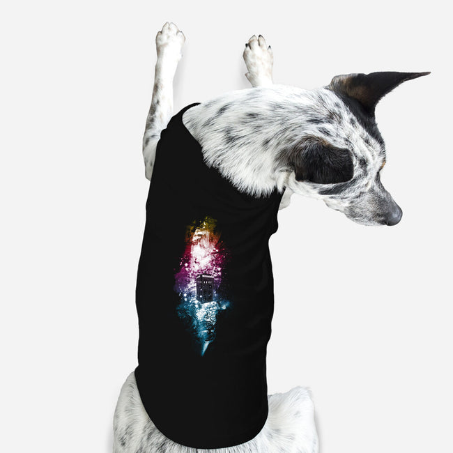 Lost In Multi-Colored Space-dog basic pet tank-kharmazero