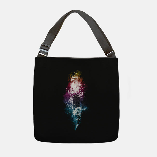 Lost In Multi-Colored Space-none adjustable tote-kharmazero