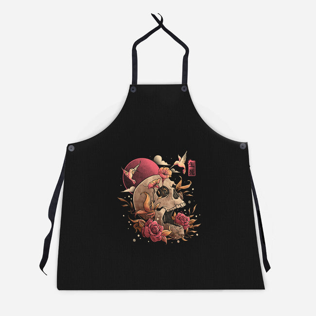Life And Death-unisex kitchen apron-eduely