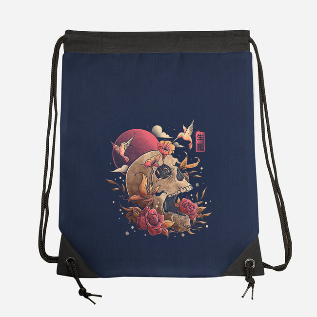 Life And Death-none drawstring bag-eduely