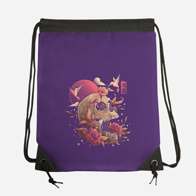Life And Death-none drawstring bag-eduely
