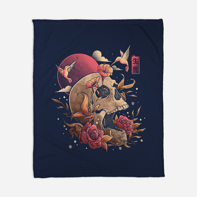 Life And Death-none fleece blanket-eduely