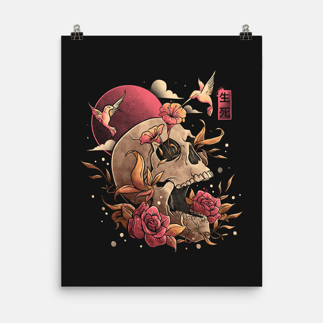 Life And Death-none matte poster-eduely