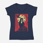 Dreaming Sands-womens v-neck tee-estudiofitas