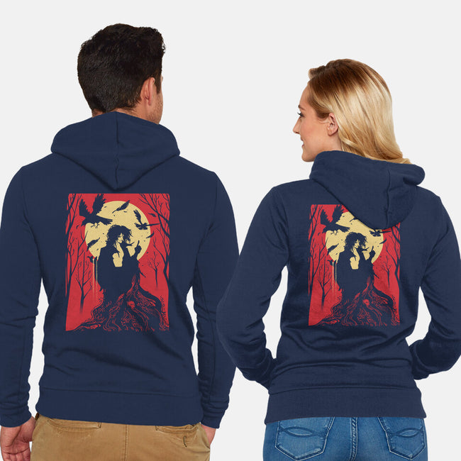 Dreaming Sands-unisex zip-up sweatshirt-estudiofitas