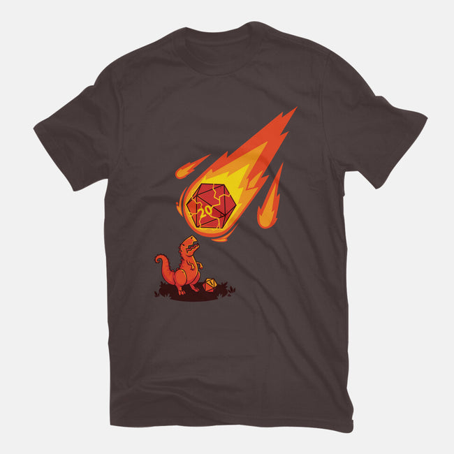 Critical Strike!-womens fitted tee-theteenosaur