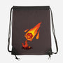 Critical Strike!-none drawstring bag-theteenosaur