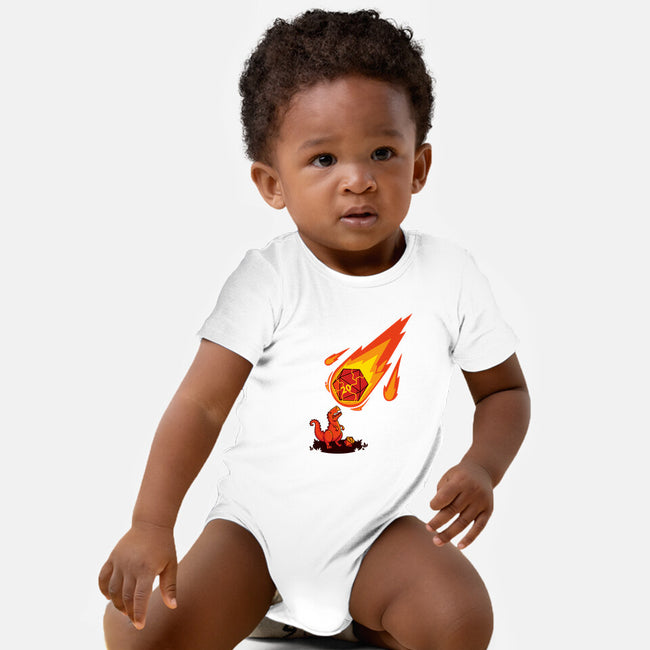 Critical Strike!-baby basic onesie-theteenosaur