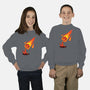 Critical Strike!-youth crew neck sweatshirt-theteenosaur