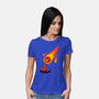 Critical Strike!-womens basic tee-theteenosaur