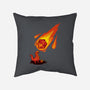 Critical Strike!-none removable cover w insert throw pillow-theteenosaur