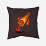 Critical Strike!-none removable cover w insert throw pillow-theteenosaur