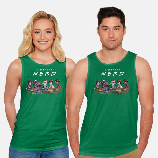 Stranger Nerd-unisex basic tank-fanfabio