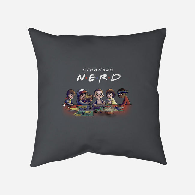 Stranger Nerd-none removable cover w insert throw pillow-fanfabio