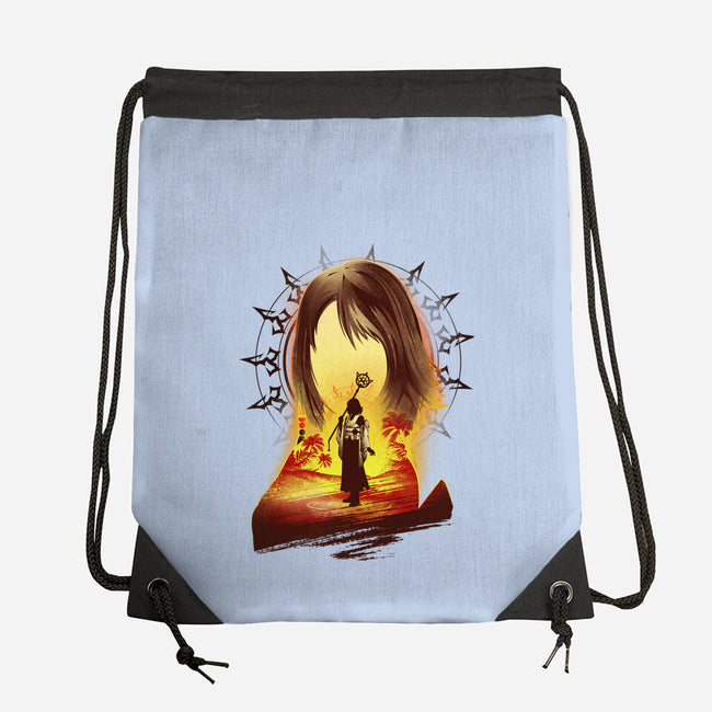 Summoner Of Spira-none drawstring bag-hypertwenty