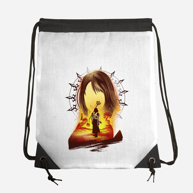 Summoner Of Spira-none drawstring bag-hypertwenty