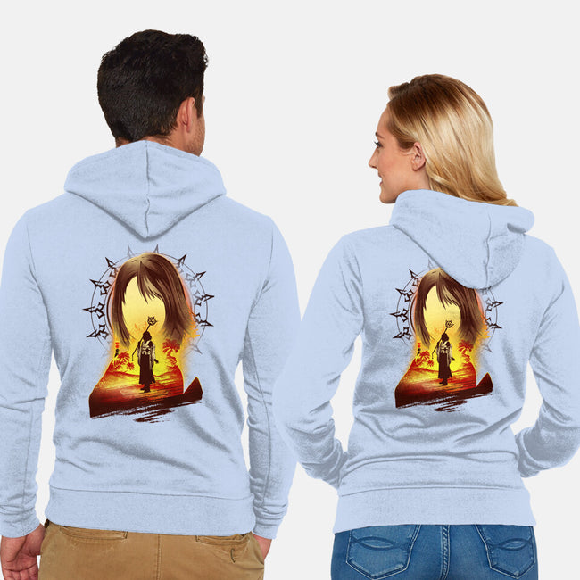 Summoner Of Spira-unisex zip-up sweatshirt-hypertwenty